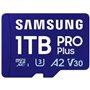 Tarjeta de Memoria Samsung PRO Plus 2024 1TB microSD XC/ Clase 10/ 180MBs