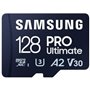 Tarjeta de Memoria Samsung Pro Ultimate 128GB microSD XC con Adaptador/ Clase 10/ 200MBs