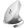 Ratón Ergonómico Subblim Glide Vertical Ergo Wired/ Hasta 1600 DPI/ Blanco