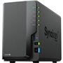 NAS Synology Diskstation DS224+/ 2 Bahías 3.5"- 2.5"/ 2GB DDR4/ Formato Torre