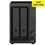 NAS Synology Diskstation DS723+/ 2 Bahías 3.5"- 2.5"/ 8GB DDR4/ Formato Torre