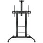 Soporte de Suelo Inclinable/ Ajustable con Ruedas Tooq FS20400HM-B para TV de 60-100"/ hasta 100kg