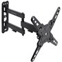Soporte de Pared Extensible/ Giratorio/ Inclinable TooQ LP1345TN-B para TV de 13-43"/ hasta 20kg
