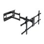 Soporte de Pared Orientable / Inclinable TooQ LP4380XL-B para TV de 43-80"/ hasta 50kg