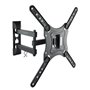 Soporte de Pared Orientable / Inclinable TooQ LP6055TN-B para TV de 23-55"/ hasta 30kg