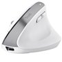 Ratón Ergonómico Inalámbrico por Bluetooth Trust Bayo+/ Batería Recargable/ Hasta 2400 DPI/ Blanco