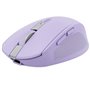 Ratón Inalámbrico por Bluetooth Trust Ozaa Compact Wireless/ Batería recargable/ Hasta 3200 DPI/ Morado