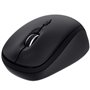 Ratón Mini Inalámbrico Trust Yvi+ Multidispositivo/ Hasta 1600 DPI/ Negro