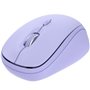 Ratón Mini Inalámbrico Trust Yvi+ Multidispositivo/ Hasta 1600 DPI/ Purpura