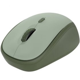 Ratón Mini Inalámbrico Trust Yvi+ Silent/ Hasta 1600 DPI/ Verde