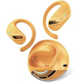 Auriculares Desportivos Bluetooth Vention Open Ear OpenBeat O12 NBUO0 com caixa de carregamento, Laranja Auriculares Deportivos Bluetooth Vention Open Ear OpenBeat O12 NBUO0 con estuche de carga/ Naranja