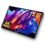 Monitor Portátil Táctil Verbatim PMT-15-4K 15.6"/ 4K/ Negro