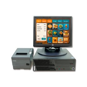 Lenovo ThinkCentre M72e + Monitor + Impressora