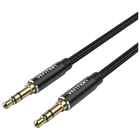 Cabo Stereo Vention BAWBG, Jack 3.5 Macho - Jack 3.5 Macho, 1.5m, Preto