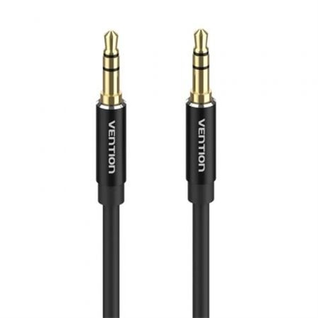 Cabo Stereo Vention BAXBD, Jack 3.5 Macho - Jack 3.5 Macho, 50cm, Preto