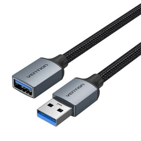 Extensão USB 3.0 Vention CBLHI, USB Macho - USB Fêmea, 5Gbps, 3m, Preto