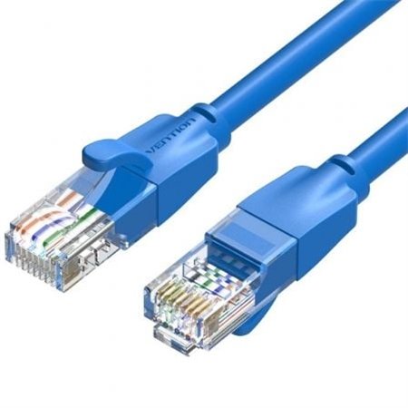 Cabo de Rede RJ45 UTP Vention IBELI Cat.6, 3m, Azul