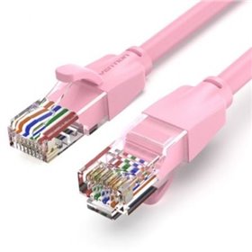 Cabo de Rede RJ45 UTP Vention IBEPH Cat.6, 2m, Rosa
