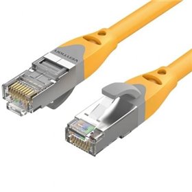 Cabo de Rede RJ45 SFTP Vention IBHYH Cat.6a, 2m, Laranja