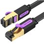 Cabo de Rede RJ45 STP Vention ICABH Cat.7, 2m, Preto