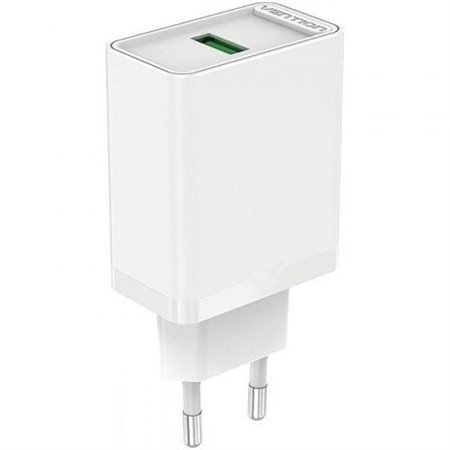 Carregador de Parede Vention FABW0-EU, 1xUSB, 18W