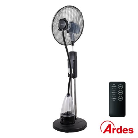 Ventoinha de Chão C/ Nebulizador 70W Ø40cm ARDES