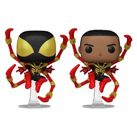 Funko Pop! Marvel Spider - Man Comics Miles Malas Iron Spider W - Random Chase