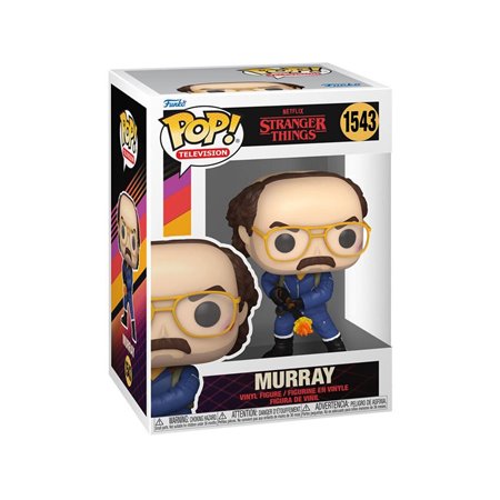 Funko Pop! Tv: Stranger Things S4 Murray With Flametrower