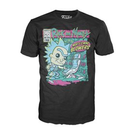 Funko T-Shirt Series TV Rick & Morty Morty Mind Blowers 64530