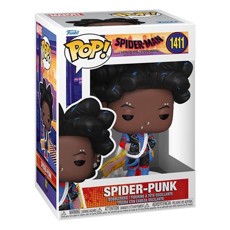 Funko Pop! Marvel Spider - Man Across The Spider - Verse Spider - Punk Unmasked
