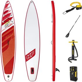 Prancha de Stand-Up Paddle insuflável Bestway Fastblash Tech Set 3 (com remo, bomba e bolsa)