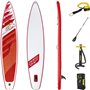 Prancha de Stand-Up Paddle insuflável Bestway Fastblash Tech Set 3 (com remo, bomba e bolsa)