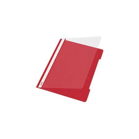 Classificador Capa Transparente vermelho 10un