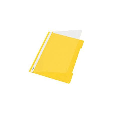 Classificador Capa Transparente amarelo 10un