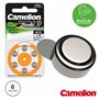 PILHA BOTÃO PR48 / A13 1.4V 280MA 6X BLISTER CAMELION