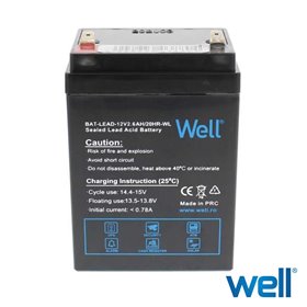 Bateria Chumbo 12V 2.6A