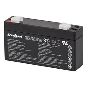 Bateria Chumbo 6V 1.3A REBEL