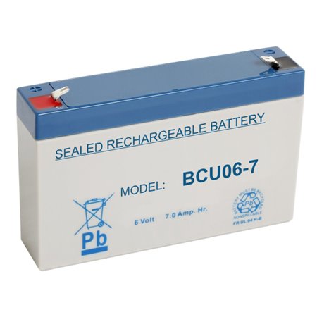 BATERIA CHUMBO 6V 7A
