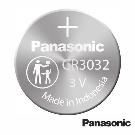Pilha Lítio Botão CR3032 3V 500mAh PANASONIC