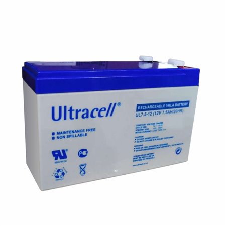 BATERIA CHUMBO 12V 7.5A