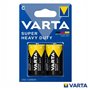Pilha Zinco-Carvão Superlife R14/C 1.5V 2x Blister VARTA
