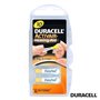 Pilha Botão DA10 Hearing Aid 6x Blister DURACELL