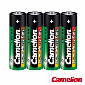 Pilha Zinco-Carvão LR6/AA 1.5V 4x CAMELION