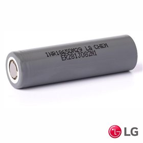 Bateria Lítio 18650 3.7V 2850mAh 10A LG