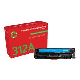 Xerox Everyday HP CF381A Toner Cyan Remanufaturado 