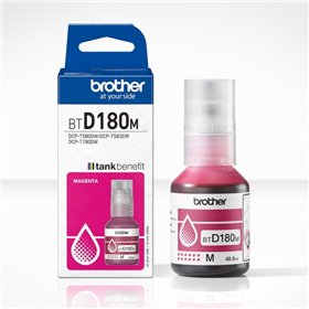 Brother BTD180M Magenta Garrafa de Tinta Original BTD180M