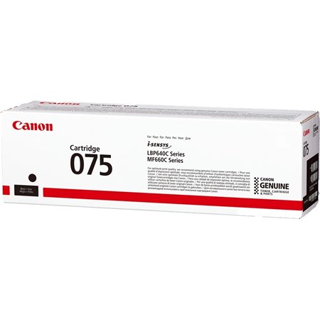 Canon 075 Preto Toner Original 6365C002