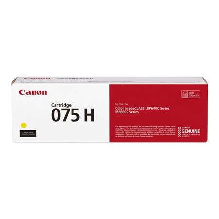 Canon 075H Amarelo Toner Original 6366C002
