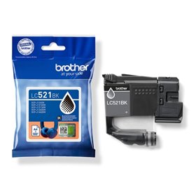 Brother LC521 Preto Tinteiro Original LC521BK