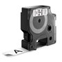 Dymo D1 45803 Fita de Etiquetas Original para Rotuladora Texto Preto sobre Fundo Branco Largura 19mm x Comprimento 7m